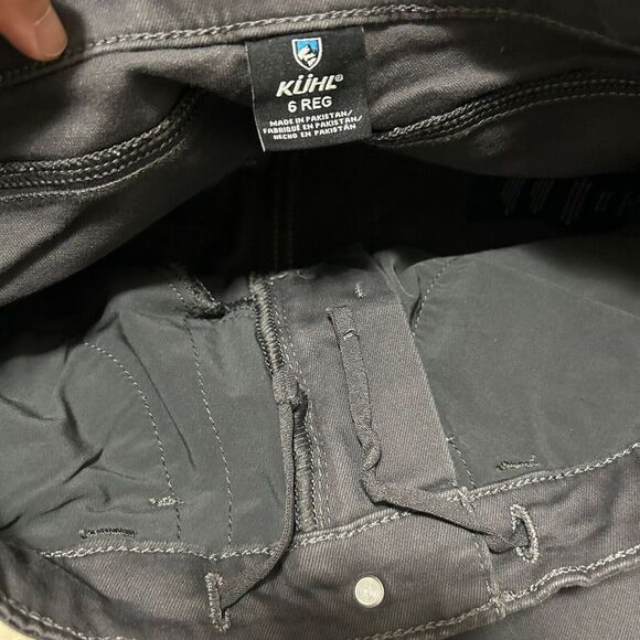 Kuhl Skinny Stretch Flex Pants Jeans Size 6 Reg 27 X 31 gray - Picture 12 of 16